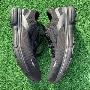 Brooks Ghost 15 Mens 8 Shoes Road Race Running Neutral Trainer Responsive Black